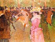 toulouse-lautrec, Training of the New Girls by Valentin at the Moulin Rouge